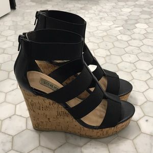 🔴END OF SUMMER SALE - BLACK WEDGES🔴